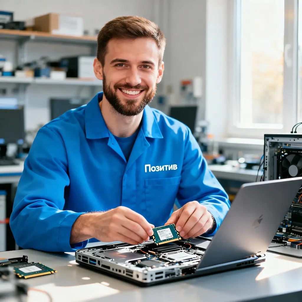 заменить HDD на SSD на ноутбуке в посёлке Коммунар