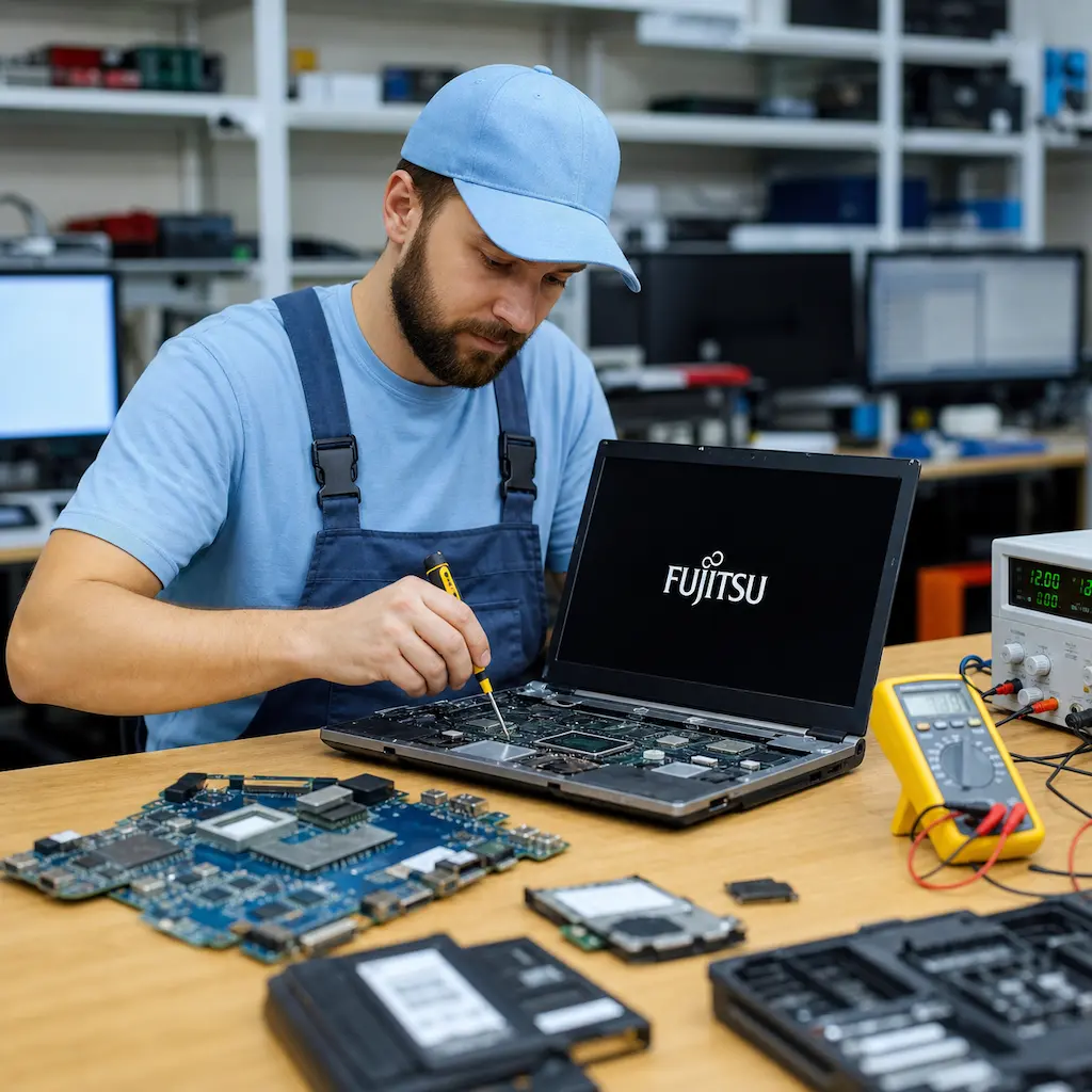 Ремонт ноутбуков Fujitsu в посёлке Коммунар | Сервисный центр