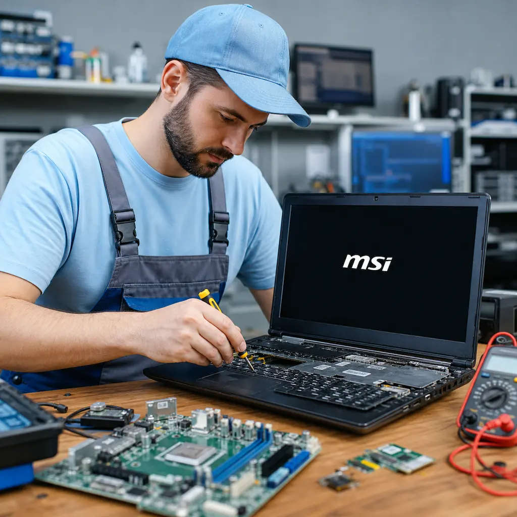 Ремонт ноутбуков MSI в посёлке Коммунар | Сервисный центр