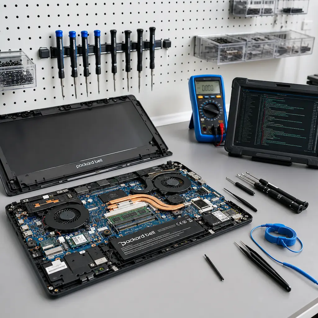 Сервисный центр по ремонту ноутбуков Packard Bell в посёлке Коммунар
