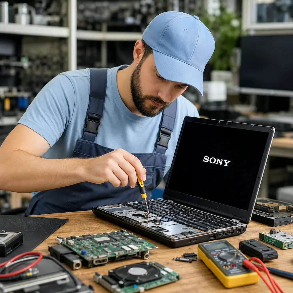Ремонт ноутбуков Sony в посёлке Коммунар | Сервисный центр