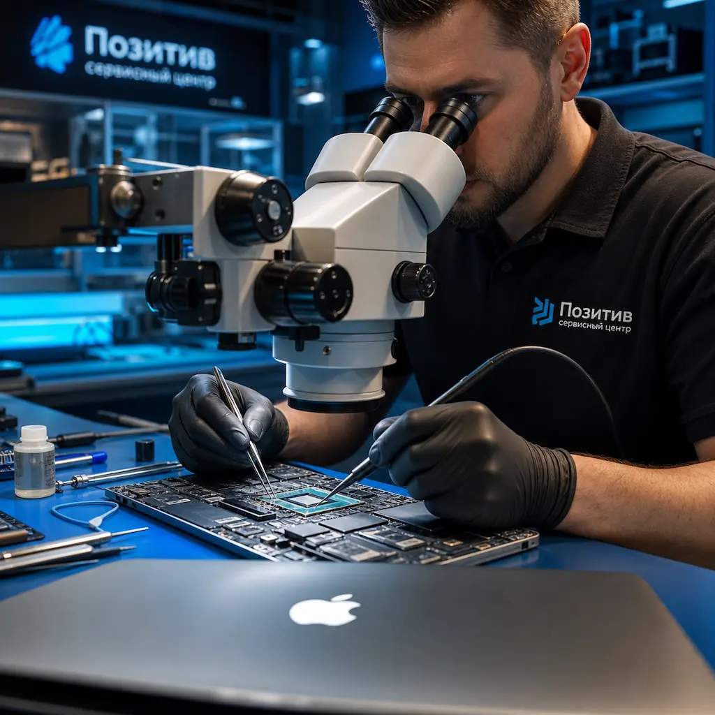 Замена видеокарты Apple MacBook в посёлке Коммунар