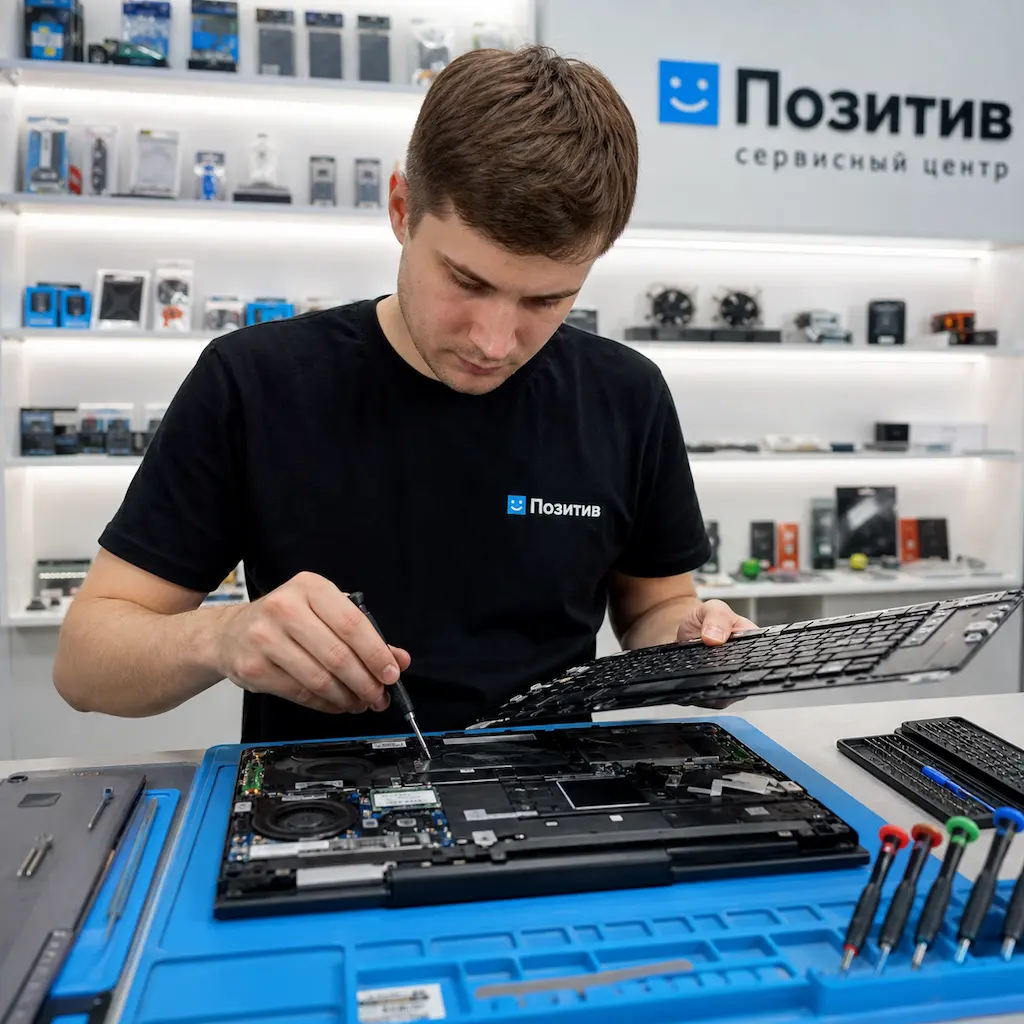 заменить клавиатуру на ноутбуке Samsung в посёлке Коммунар