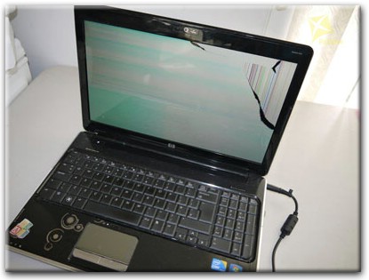 замена матрицы на ноутбуке HP в посёлке Коммунар