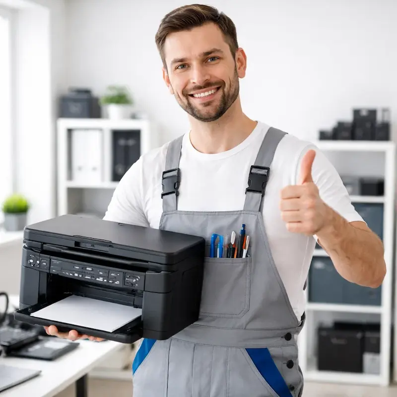 Установка и настройка принтера в посёлке Коммунар