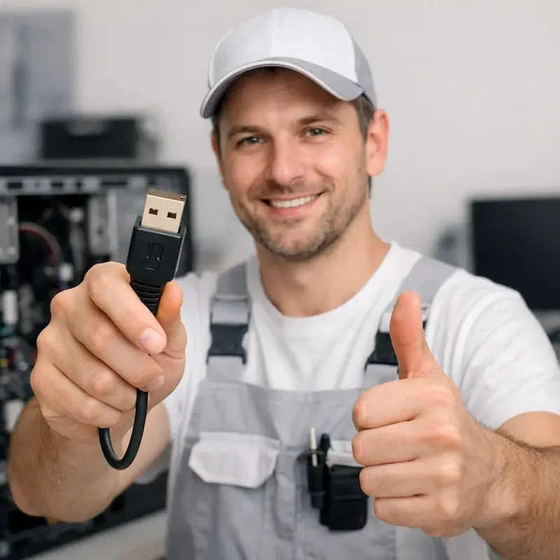 Настройка и установка новых устройств в посёлке Коммунар