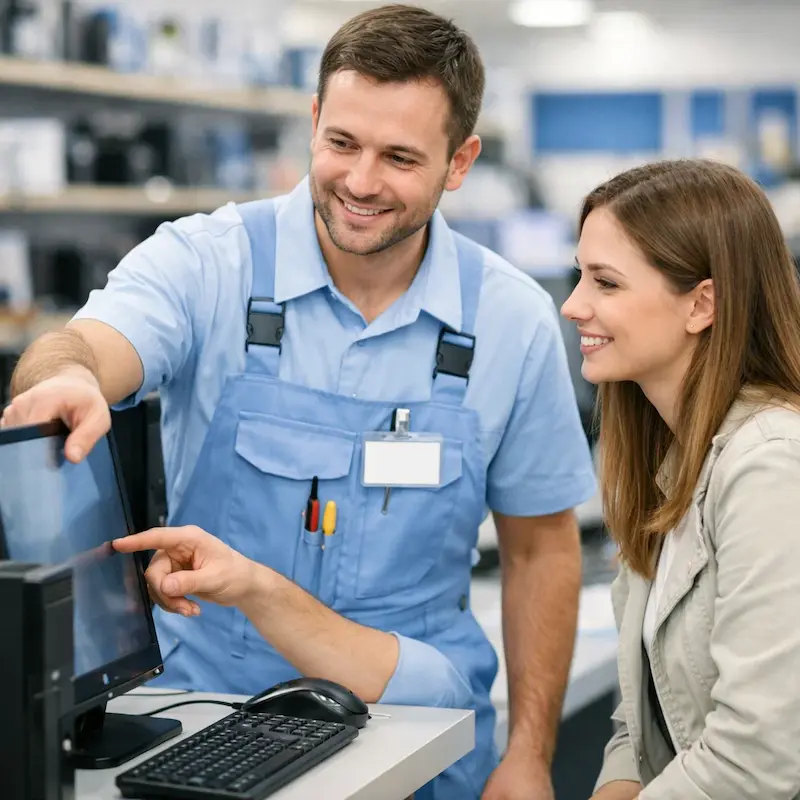 Помощь в выборе компьютера и комплектующих в посёлке Коммунар