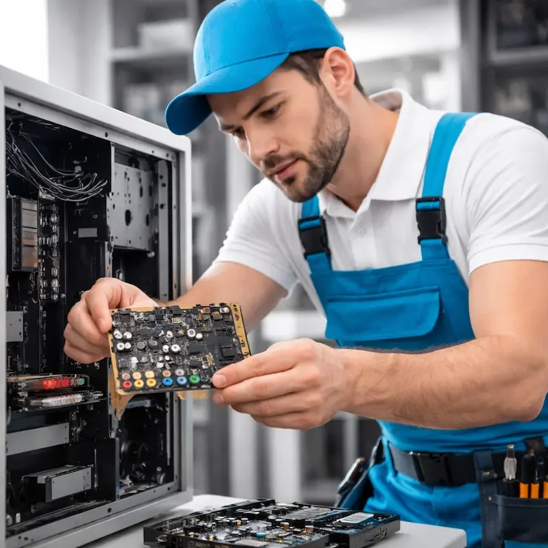 Замена звуковой карты на компьютере в посёлке Коммунар