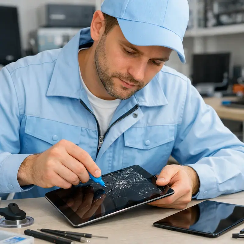 Замена экрана на планшете, смартфоне или телефоне в посёлке Коммунар