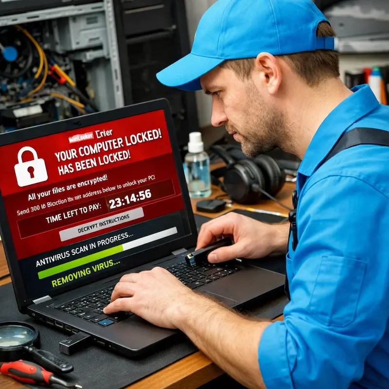 Удалить винлокер в посёлке Коммунар